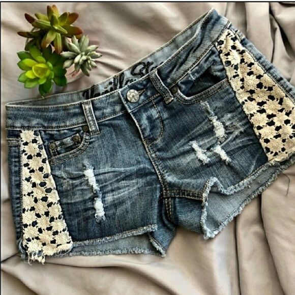 Vanilla Star Pants - Vanilla Star Denim Shorts
